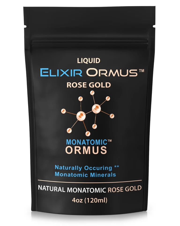 ELIXIR ORMUS ORO ROSA Maná ADN Reparación Monthómico Oro Líquido LUCID DREAM 4 oz Foto 2 de 2