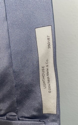 Ralph Marlin RM Style Lighthouse Novelty Necktie 100% Silk 2004 - Picture 4 of 4