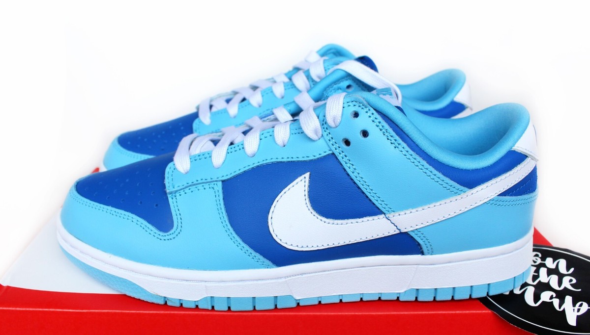 Nike Dunk Low Retro QS Argon Blue UNC Two Tone UK 8 US 9 EUR Nike Dunk Low Retro QS Argon Blue UNC Two Tone UK 8 US 9 EUR