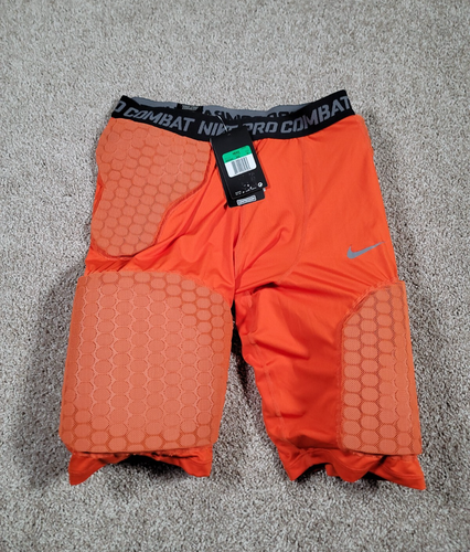 nike padded football shorts