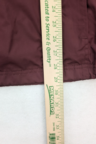 Joes USA Men's Jacket Size XL V-Neck Maroon Pullover Windbreaker Lightweight - Picture 10 of 18