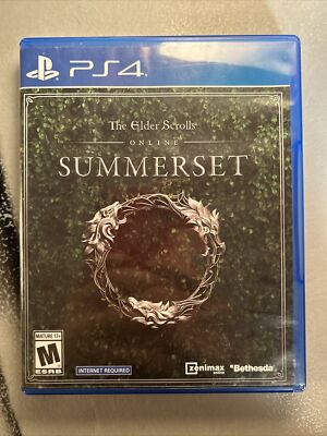 The Elder SCrolls Online: Summerset PlayStation PS4 NEW