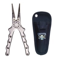 Calcutta Fpb02s-gs-10 Aluminum For Saltwater Fishing Use Pliers & Sheath Calcutta Fpb02s-gs-10 Aluminum For Saltwater Fishing Use Pliers & Sheath