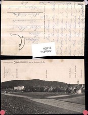 234720,Seebenstein Teilansicht Villen Baumgarten Fuchs Tauber Beisteiner Kirche 