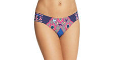 Trina Turk Sri Lanka Shirred Side Hipster Bikini Bottom UB5 225