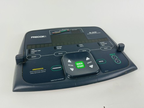 Precor 9.33i Stone Gray Treadmill Display Console Panel (FP164) - Picture 3 of 6