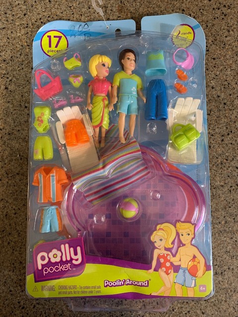 polly pocket poolin around playset
