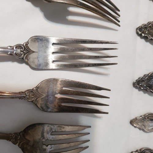 23 Pc Silverplate Forks & Spoons EMPRESS 1981 International Silverplate - Picture 12 of 20