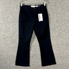 NEW Frame Women's Size 26 Dark Blue Le Crop Mini Boot Pants