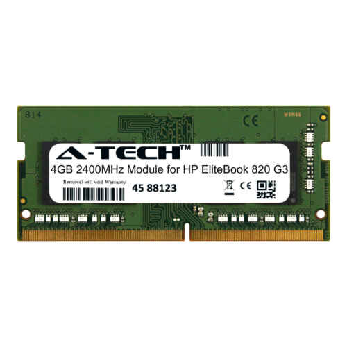 A-Tech 4GB 2400MHz DDR4 RAM for HP EliteBook 820 G3 Laptop Notebook Memory