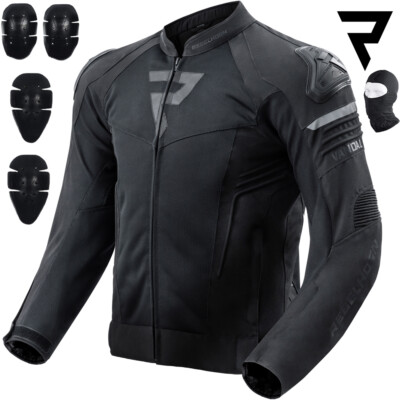  Motorradjacke | REBELHORN VANDAL MESH | Motorrad Textil Jacke mit Protektoren 