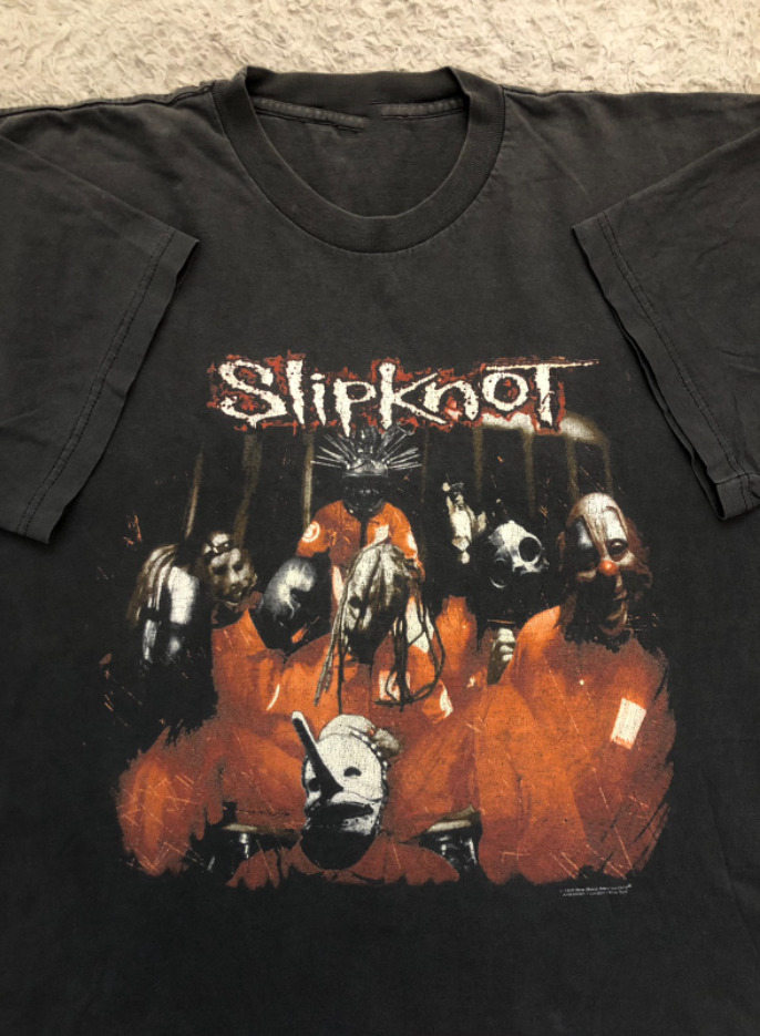 Vintage Slipknot "Slipknot" Album  Black T shirt Gift For Men Women  SXL