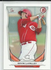 Gavin LaValley Cincinnati Reds 2014 Bowman Draft Card