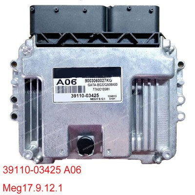 NEW Car Engine Computer Board Ecu 39110-03425 A06 Meg17.9.12.1 Fit For Kia