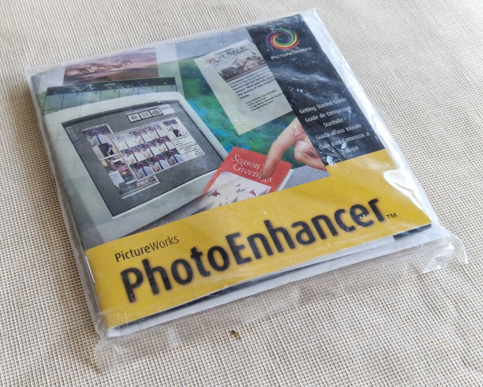 Vintage 1997 Software PictureWorks PhotoEnhancer - vintage, retro Windows & Mac - Image 2 of 4