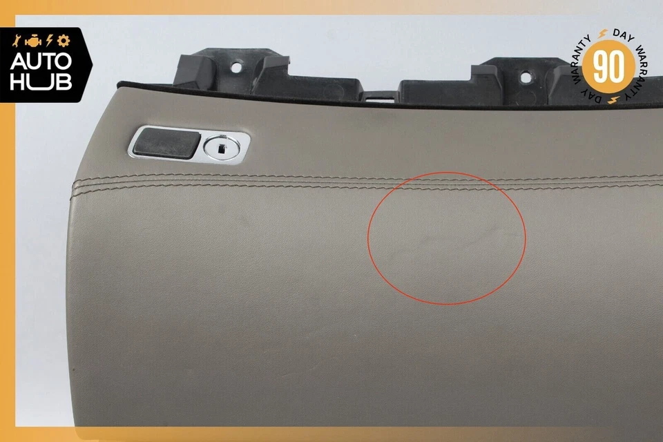 07-14 Mercedes W216 CL550 CL600 Salpicadero Guantera Compartimento Designo Fabricante de Equipo Original Foto 2 de 4