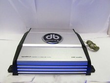 DB DRIVE SPA85.2 SPEED SERIES CLASS AB AMPLIFIER 2-CHANNEL 340W GOOD CONDITION