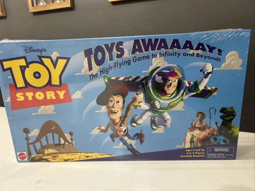 NEW SEALED VINTAGE 1996 TOY STORY TOYS AWAAAAY BOARD GAME MATTEL HTF NEW