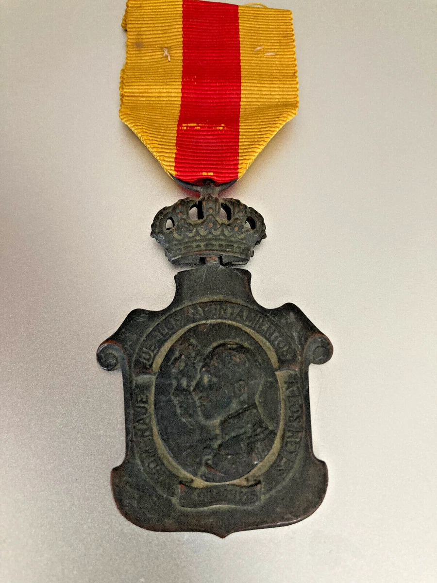 Médaille Militaire Espagnole – Croix Du Mérite Militaire (guerre Civile, Années 40)