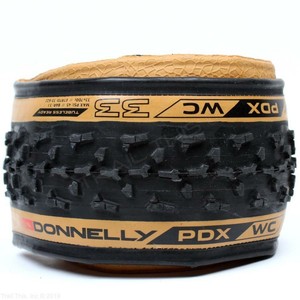 Donnelly PDX WC 700 x 33 Cyclocross Bicycle Tire Tubeless Ready - Black & Tan | eBay