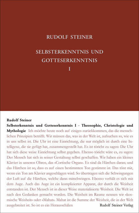 Thumbnail - Rudolf Steiner; Hans-christian Zehnter / Selbsterkenntnis Und