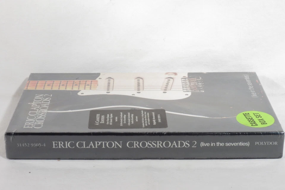 ERIC CLAPTON ‎– Crossroads 2 (Live In The Seventies)  1st US  4 x CS box  SEALED - Image 3 of 4