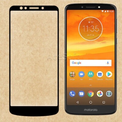 Anti-Bubble Full Tempered Glass Screen Protector for Motorola Moto E5 Plus Phone