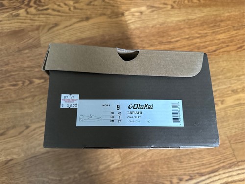 OluKai Herren Lae'Ahi klassischer Tonnetz Slipper Halbschuh Größe 9 - Top gebrauchter Zustand - Bild 6 von 6