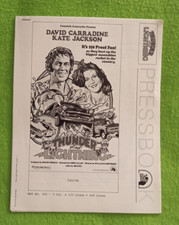 "Thunder And Lightning" Original Movie Press Book 1977 (uncut)