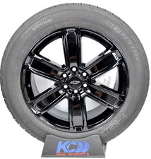 20" Chevrolet Traverse Enclave GMC Acadia Gloss Black OEM Wheels Rims Tires 2025