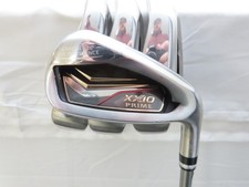 Used XXIO Prime 12 Iron Set 7-PW SP-1200 Regular Flex Graphite Shafts R 44.5g R