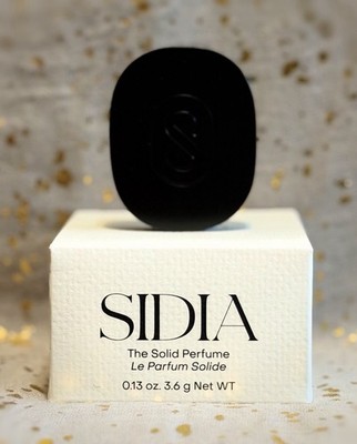 SIDIA~The Solid Perfume in Braless~Leather & Vanilla~0.13oz/3.6g~NIB~Ships Free~