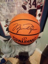 Michael Jordan Autographed Signed Basketball W/LOA