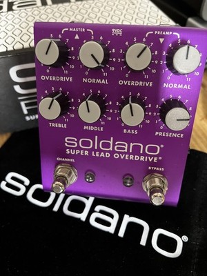 Soldano Slo Super Lead Overdrive Plus Dual Distortion Preamp Pedal