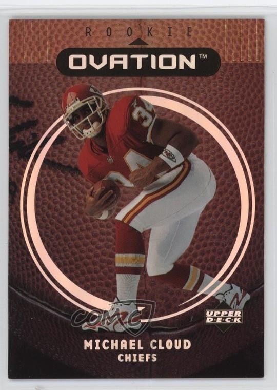 1999 Upper Deck Ovation Standing 49/50 Mike Cloud #78 Rookie RC 0td