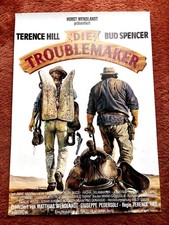 Die Troublemaker Kinoplakat Poster A1, Bud Spencer, Terence Hill, R. Casaro