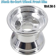 5 Inch GO-KART Aluminum Alloy Rim Front Wheel hub For 10X4.50-5  10x3.60-5 Tire