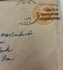 WWII USMC Naval Censor Cover 1940s 11th HeavyAAABn Marine Corps Air Mail Envelop — photo 3