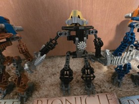 Lego Bionicle Vahki Lot of Six - 8614, 8615, 8616, 8617, 8618, 8619 - Manuals