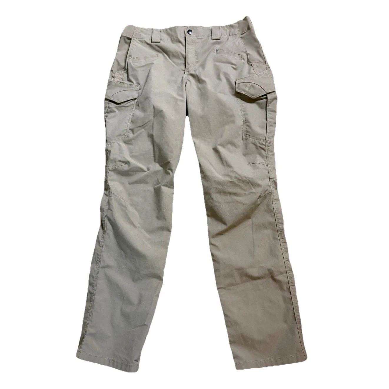 5.11 Tactical Icon Pants Women Sz 14 Long Tall (33x33) Ripstop 64447 Tan Cargo