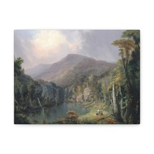 Samuel M. Lee - Cumberland Mountain Hunters - 1830-1840 - Canvas Wall Art