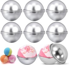 12 Bath Bomb Molds Kit, 2.1 Inches DIY Press for Handmade Spa Crafts