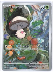 Foongus 095/086 SV: Black Bolt Illustration Rare Pokemon TCG