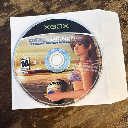 DEAD OR ALIVE XTREME BEACH VOLLEYBALL Game Disc Only Original dead-or-alive-xtreme-beach-volleyball-game-disc-only-original