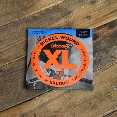 D'Addario EXL110-7 Nickel Wound 7-String Electric Guitar Strings