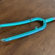 Vintage Gary Fisher Rigid Fork – 26” – 1 ¼” Threaded – Rim – Green/Blue Fade