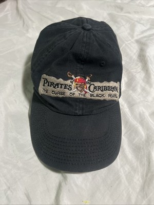 Pirates Caribbean Curse Black Pearl Cast Kodak Vision 2 Hat RARE