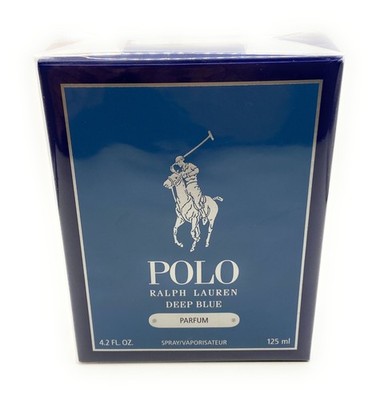 Polo by Ralph Lauren DEEP BLUE Parfum 4.2 oz For Men