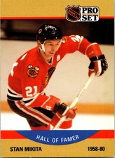 1990-91 Pro Set - Stan Mikita #405