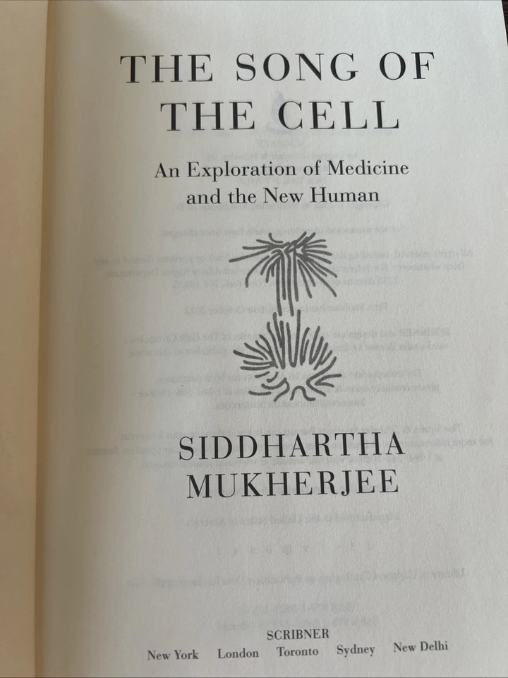 The Song Of The Cell by Siddhartha Mukherjee Hardcover 2022 - Image 3 of 4